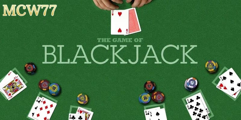 Blackjack game at bookmaker MCW77
