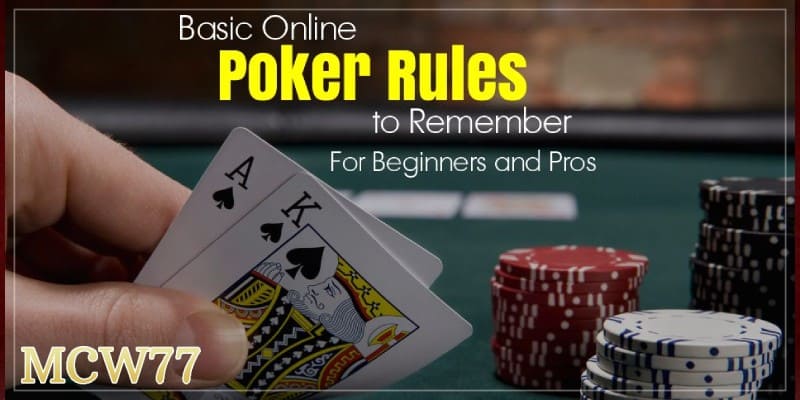 Online Poker rules